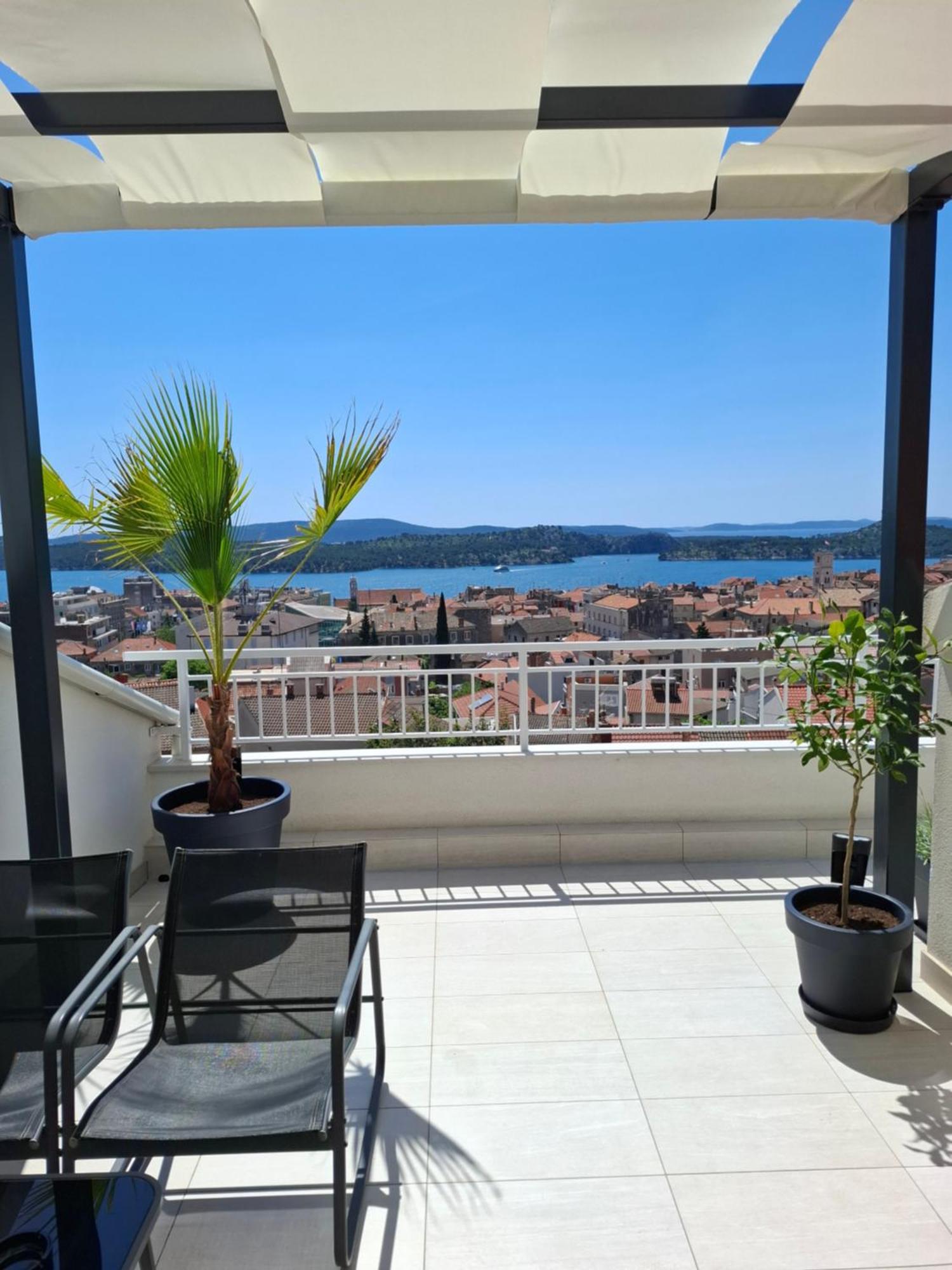 Carla Panorama Apartment Szybenik Zewnętrze zdjęcie