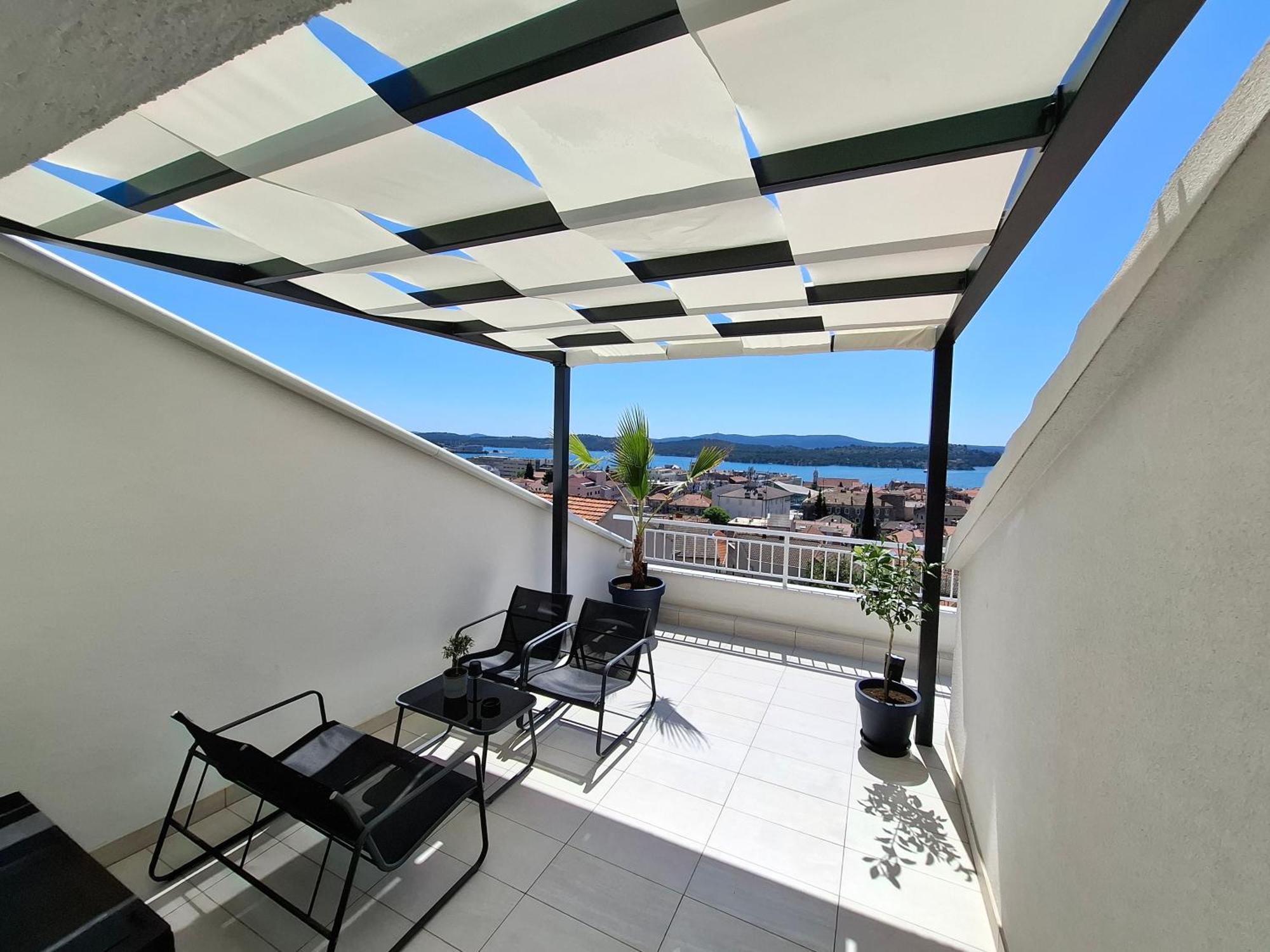 Carla Panorama Apartment Szybenik Zewnętrze zdjęcie